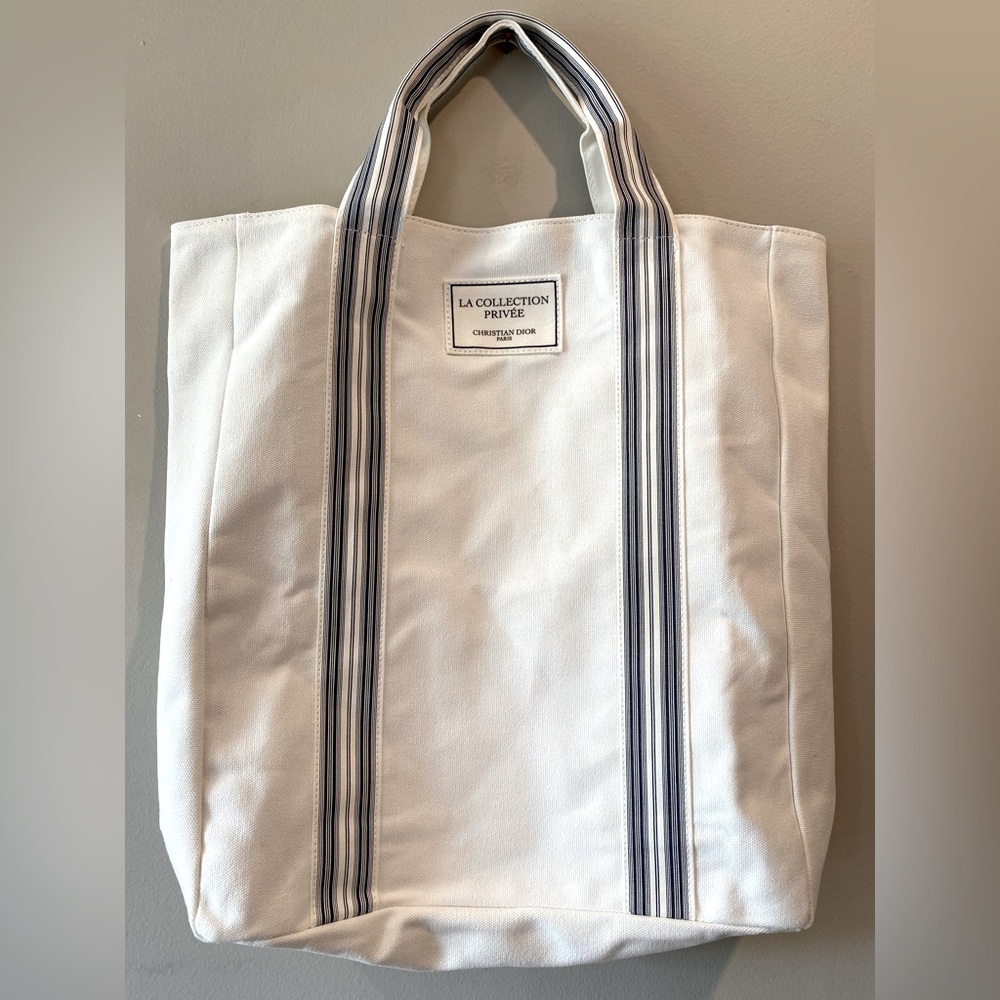NWOT Christian Dior Riviera Canvas Tote Bag